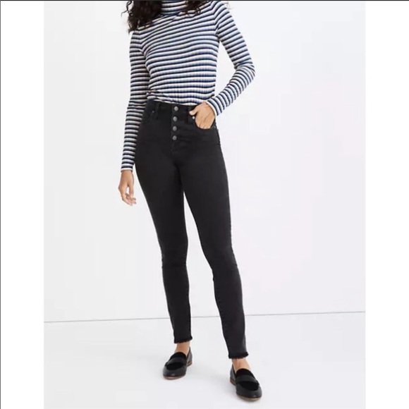 Madewell size 26 High Rise Skinny Jeans - Picture 2 of 6